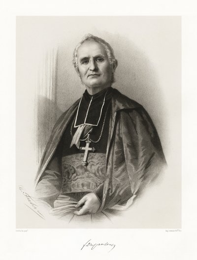 Félix Dupanloup, 1865-66 autorstwa Louis Benoit Antoine Tuerlinckx