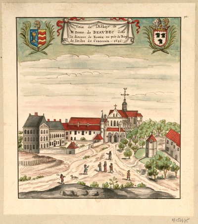Beaubec autorstwa Louis Boudan