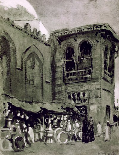 Kupiec miedzi, Kair, Egipt, 1928 autorstwa Louis Cabanes