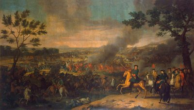 Bitwa pod Połtawą 27 czerwca 1709, 1717-1718. autorstwa Louis Caravaque