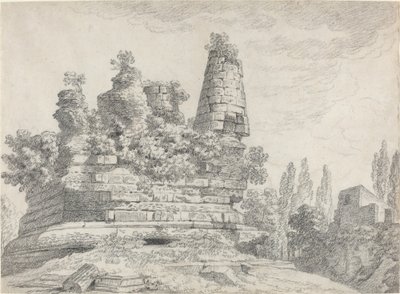 Grób Horatii i Curatii w Albano autorstwa Louis Chaix