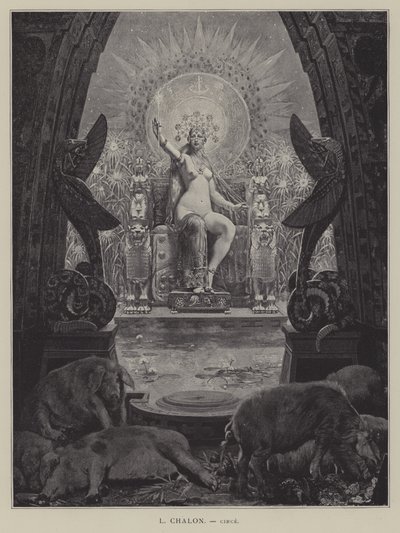 cyrk autorstwa Louis Chalon