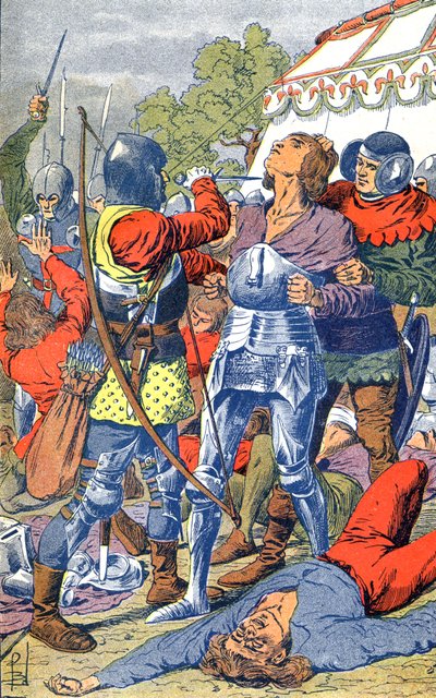 Bitwa pod Agincourt autorstwa Louis Charles Bombled