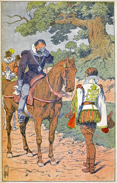 Henryk IV autorstwa Louis Charles Bombled