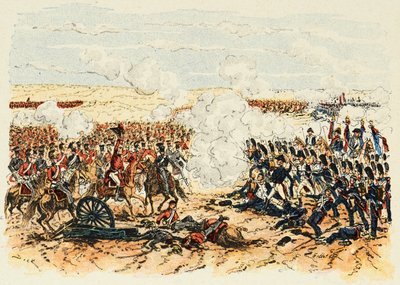 Ilustracja zaczerpnięta z książki „Bohaterowie stulecia”, anegdotyczne recytacje Dicka de Lonlay i zilustrowane przez Louisa Bombleda (1862-1927) autorstwa Louis Charles Bombled