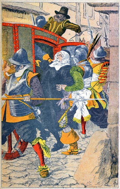 Fronda: Pierre Broussel autorstwa Louis Charles Bombled