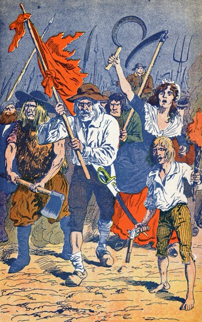 Bunt chłopski przed rewolucją francuską autorstwa Louis Charles Bombled