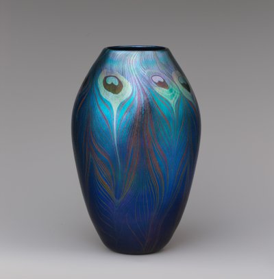 Wazon, ok. 1900 (szkło favrile) autorstwa Louis Comfort Tiffany