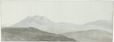 Widok na szczyty Apeninów Vue de quelques Cimes de l