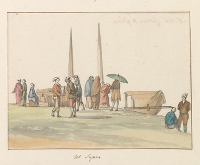 Tradycyjne stroje wyspy Gozo Costume de Ghozo (tytuł na obiekcie) Voyage en Italy i Sicile et à Malte - 1778 (tytuł serii) autorstwa Louis Ducros