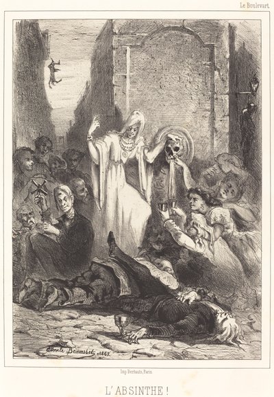 Absynt! autorstwa Louis Emile Benassit