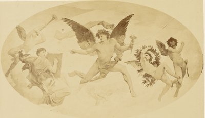 Sufit: Zodiak autorstwa Louis Emile Durandelle