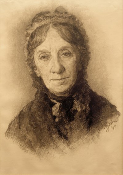 Portret matki autorstwa Louis Eysen