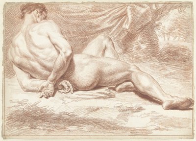 akademia nago autorstwa Louis Fabritius Dubourg