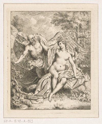 Ojciec Czas objawia prawdę autorstwa Louis Fabritius Dubourg