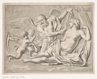 Ojciec Czas objawia prawdę autorstwa Louis Fabritius Dubourg
