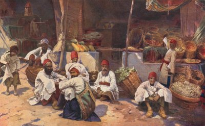 Sklep perski (kolor lito) autorstwa Louis Fairfax Muckley