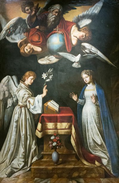 zwiastowanie autorstwa Louis Finsonius or Finson