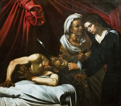 Judyta ścina Holofernesowi głowę autorstwa Louis Finsonius or Finson