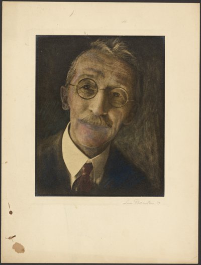 Carl Rau autorstwa Louis Fleckenstein