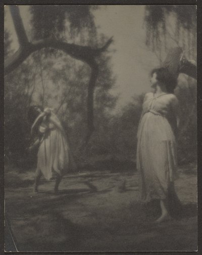 [Tancerze w ogrodzie] autorstwa Louis Fleckenstein