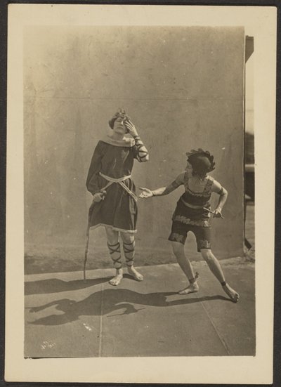 [Tancerze na dachu] autorstwa Louis Fleckenstein