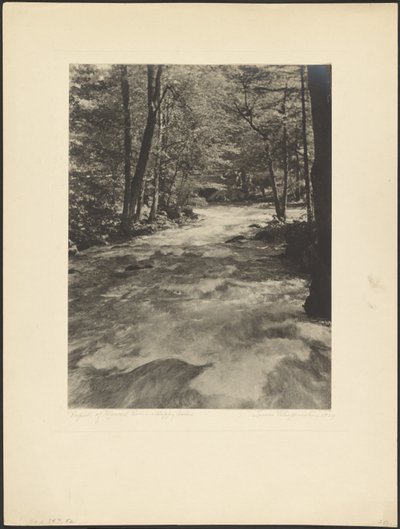 Rapids of Merced River - Happy Isles autorstwa Louis Fleckenstein