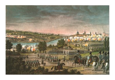 Bitwa pod Dreznem, 26 sierpnia 1813, ok. 1850 autorstwa Louis Francois Couche