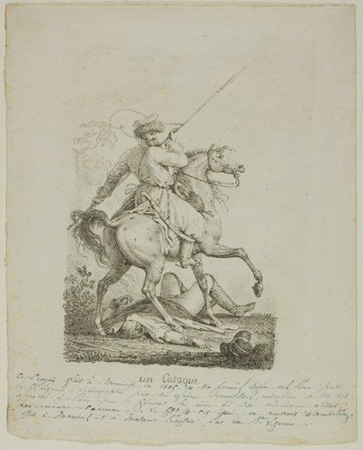 Kozak autorstwa Louis Francois Lejeune
