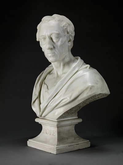 Aleksander papież (1688-1744) 1741 (marmur) autorstwa Louis Francois Roubilliac