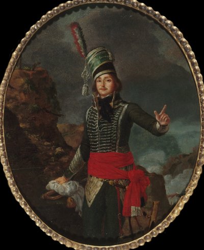Portret generała François Séverina Marceau-Desgraviersa 1769-1796, ok. 1930 r. 1796. autorstwa Louis François Sergent Marceau