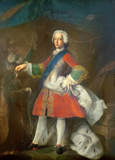 Książę Karol Edward Ludwik Filip Kazimierz Stuart autorstwa Louis Gabriel Blanchet