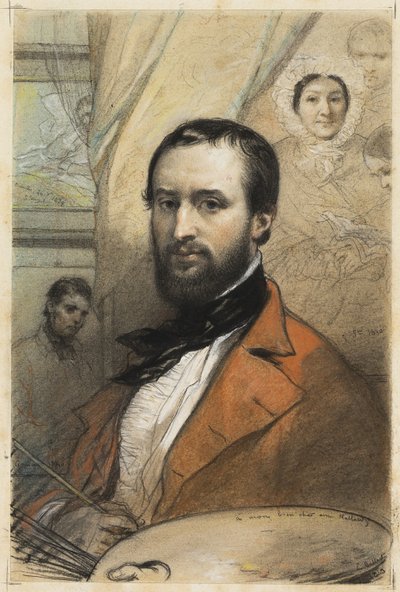 Autoportret autorstwa Louis Gallait