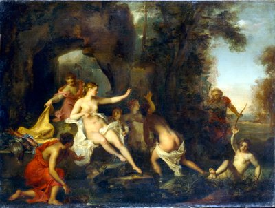„Diana i Akteon”, 1732 autorstwa Louis Galloche