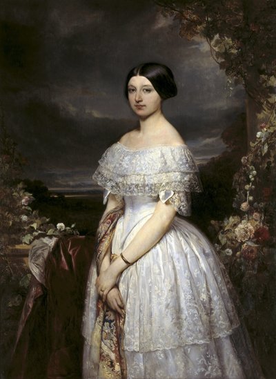 Portret wicehrabiny de Biolley autorstwa Louis Galnav