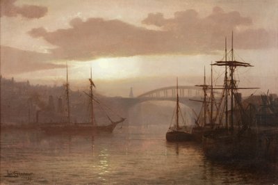 Port Sunderland, 1899 autorstwa Louis Grimshaw