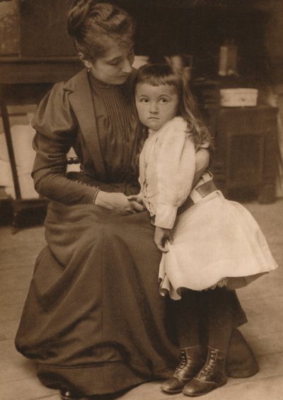 Kobieta i dziecko , 1937 autorstwa Louis Guichard