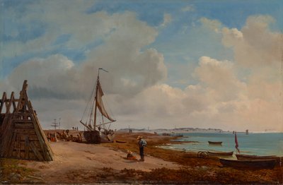 Łaba w pobliżu Blankenese autorstwa Louis Gurlitt