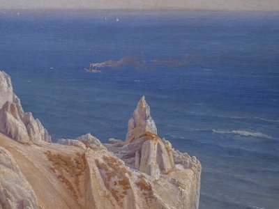 Klify Møns Klint autorstwa Louis Gurlitt