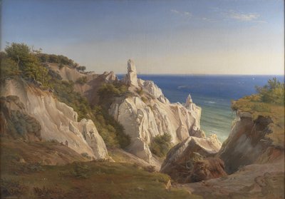 Klify wyspy Møn autorstwa Louis Gurlitt