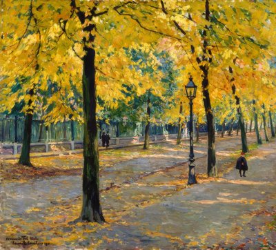 Bardzo Urde Avenue autorstwa Louis Gustave Cambier