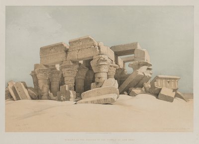 Egipt i Nubia, Tom II: Kom-Ombo autorstwa Louis Haghe