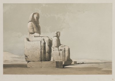 Egipt i Nubia, Tom I: Teby autorstwa Louis Haghe