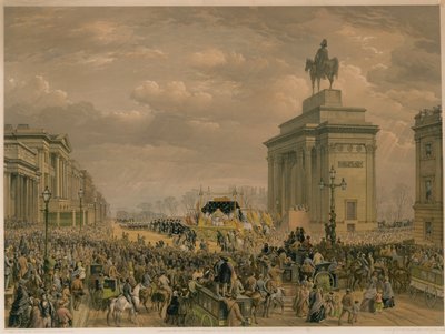 Pogrzeb księcia Wellington autorstwa Louis Haghe