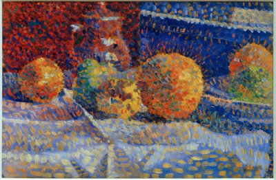 Martwa natura z pomarańczami autorstwa Louis Hayet