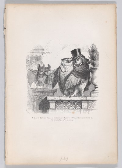 Księżna śpiewa nokturn z księciem... ze Scen z prywatnej i..., ok. godz. 1837-47. autorstwa Louis Henri Brévière