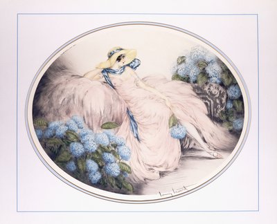 Hortensje autorstwa Louis Icart