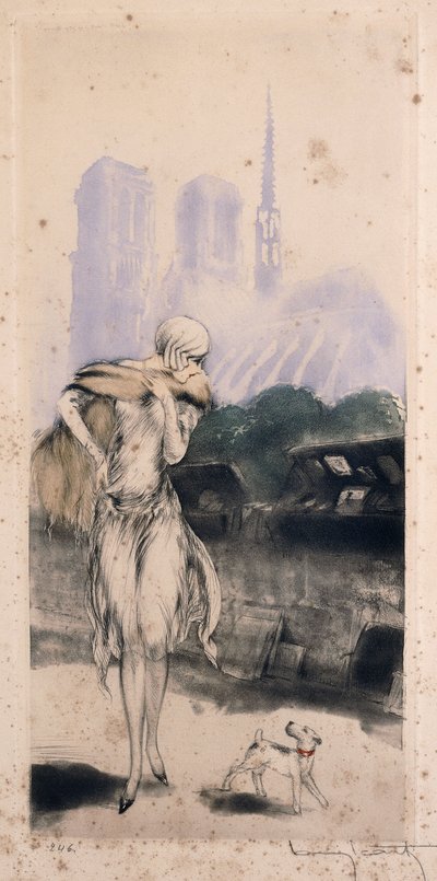 Na nabrzeżu autorstwa Louis Icart