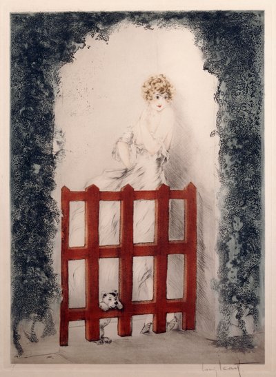 Czerwona Brama autorstwa Louis Icart