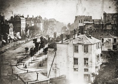 Boulevard du Temple przy Daguerre autorstwa Louis Jacques Mande Daguerre